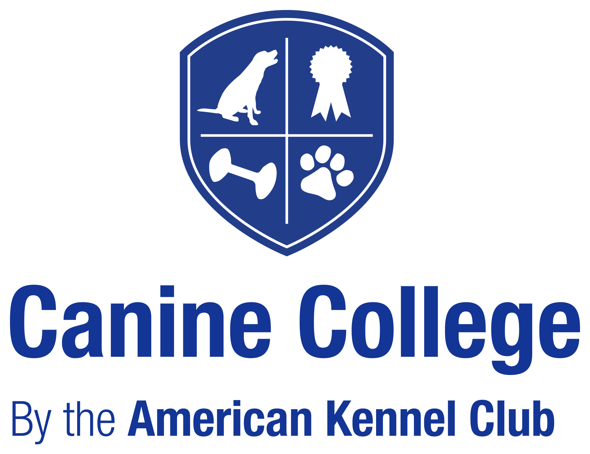AKC Canine College vertical logo